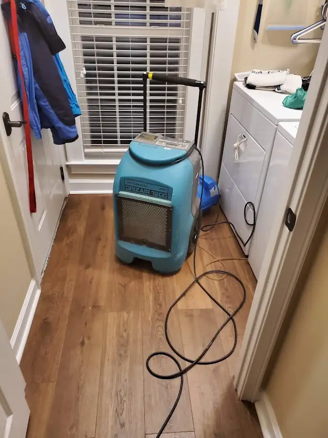 Commercial dehumidifier deployed for Flood Damage Cleanup in Casas Adobes