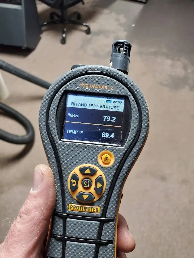 Moisture meter humidity assessment for Mold Remediation & Removal in Casas Adobes